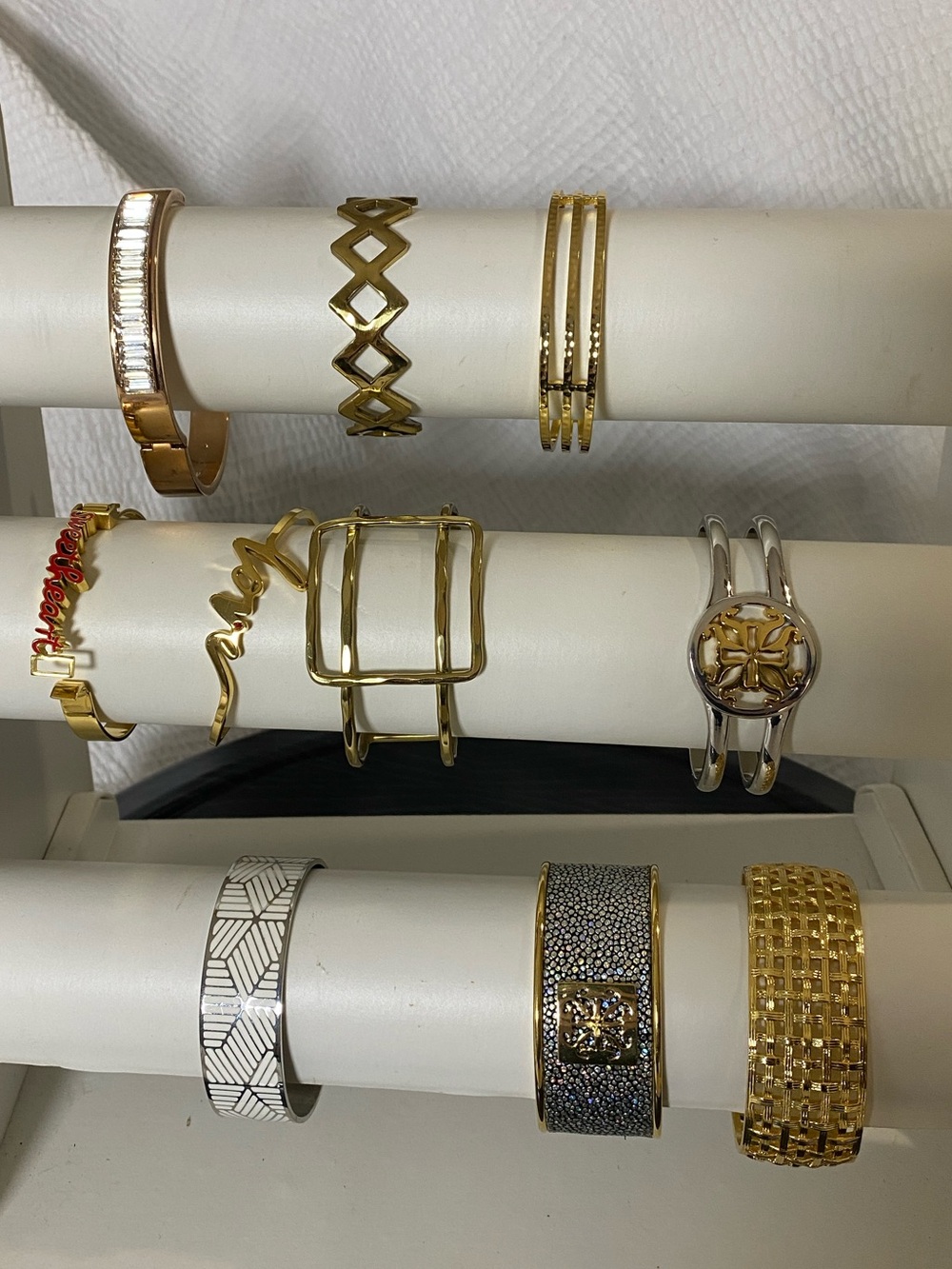 Rustic Cuffs and Michael Kors Bracelet Lot Mixed Designs 10 bracelets